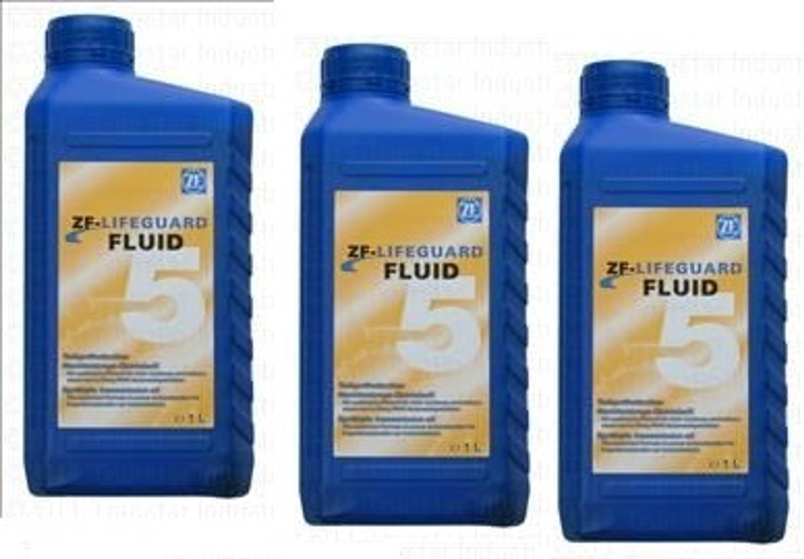 ZF LIFEGUARD 5 TRANSMISSION FLUID THREE 1LITER BOTTLES FOR ZF 5HP18