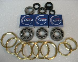 NV1500 TRANSMISSION REBUILD KIT WITH SYNCHRO RINGS FITS '96+ 2.2L CHEVY