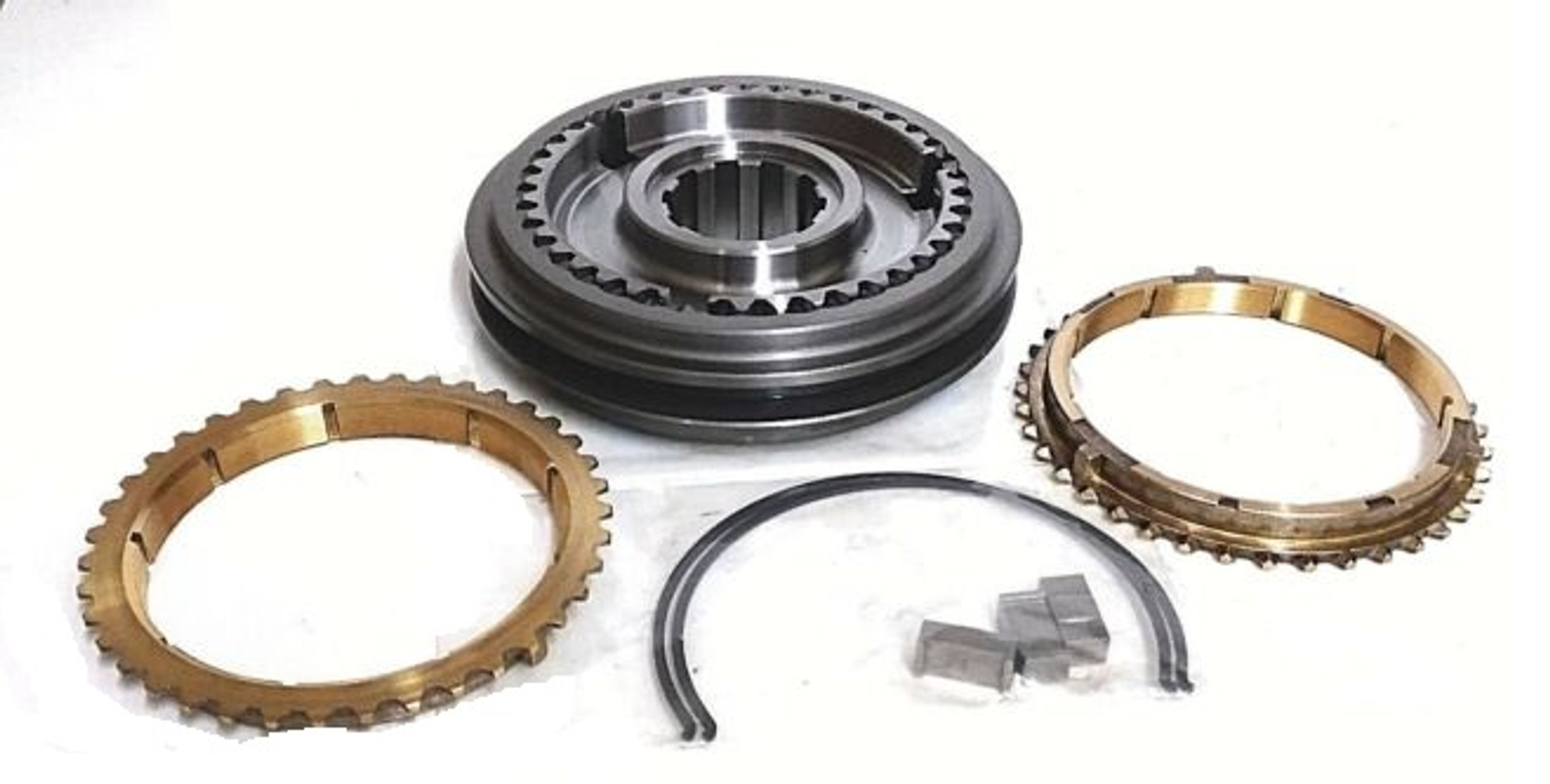 T19 TRANSMISSION 12 SYNCHRO HUB & SLIDER ASSEMBLY WITH RINGS SPRINGS