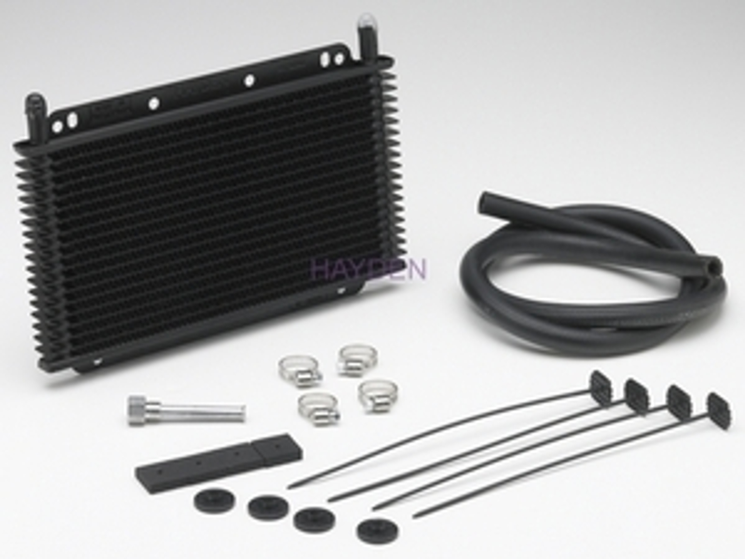 HAYDEN 677 RAPID COOL TRANSMISSION OIL COOLER FITS UP TO FULL SIZE
