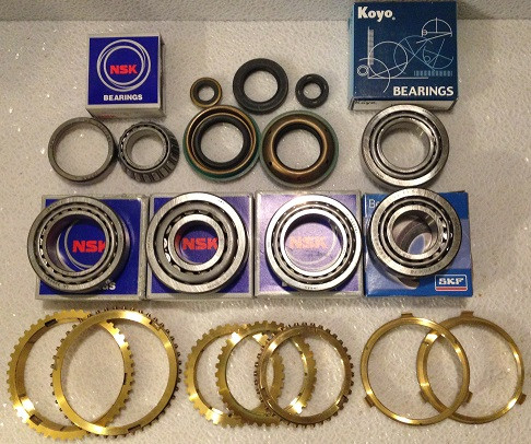 MR8 TRANSMISSION REBUILD KIT WITH SYNCHRO RINGS FITS '82-'94 CHEVY