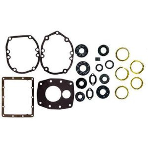 TK5 TRANSMISSION REBUILD KIT WITH SYNCHRO RINGS FITS '85-'87 BRONCO II AEROSTAR & RANGER (with INTERNAL SLAVE CYLINDER) BK144LWS , TK5 TRANSMISSION PARTS, TK5 REBUILD , TK5 PARTS