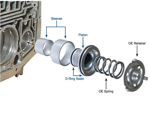 4R70W 4R70E 4R75W 4R75E AOD AODE TRANSMISSION 2-3 ACCUMULATOR