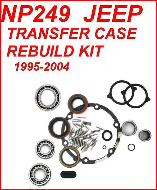 NP249 NP249J TRANSFER CASE REBUILD KIT FITS '95-'04 JEEP ...