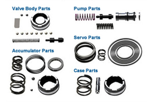 4L60E 4L65E 4L70E TRANSMISSION PERFORMANCE PACK: HEAVY DUTY & HI PERFORMANCE UPGRADE KIT FITS '94+ SONNAX HP-4L60E-01,  S74507HPK , 4L60E PARTS, 4L60E REBUILD, 4L65E PARTS, 4L65E REBUILD, 4L70E PARTS, 4L70E REBUILD, TRANSMISSION PARTS, VALVE BODY PARTS,