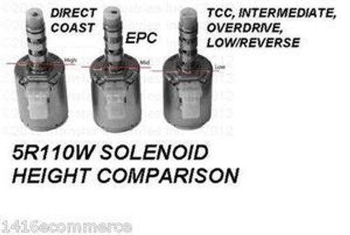 5R110W SOLENOID KIT 03UP 7PC FORD F450 F550 5R110W SOLENOID KIT 03UP 7PC FORD F450 F550