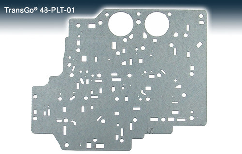 4L80E VALVE BODY SEPARATOR PLATE , TRANSGO 48-PLT-01 4L80E 4L85E TRANSMISSION VALVE BODY SEPARATOR PLATE WITH GASKETS FITS '91-'09  , 4L80E TRANSMISSION PARTS , 4L85E TRANSMISSION PARTS , 4L80E REBUILD , 4L85E REBUILD
