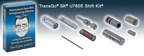 U760E u760f TRANSMISSION SHIFT KIT: TRANSGO SKU760E FITS '10+ TOYOTA LEXUS SCION 6-SPEED T107165 , U760E PARTS, U760E REBUILD,