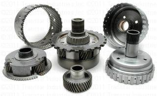 A604 TRANSMISSION GEAR TRAIN KIT: USED ORIGINAL EQUIPMENT : RING GEAR, REAR SUN GEAR, 2 CLUTCH HUBS, FRONT & REAR PLANETS FITS LATE '91+ A92583B , A604 PARTS , A604 REBUILD , A604 GEAR TRAIN, MOPAR , 4799794 , 4567539AB , 4897329AA