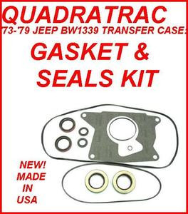 QUADRATRAC TRANSFER CASE OVERHAUL KIT FITS '73'79 JEEP W/ BW1305