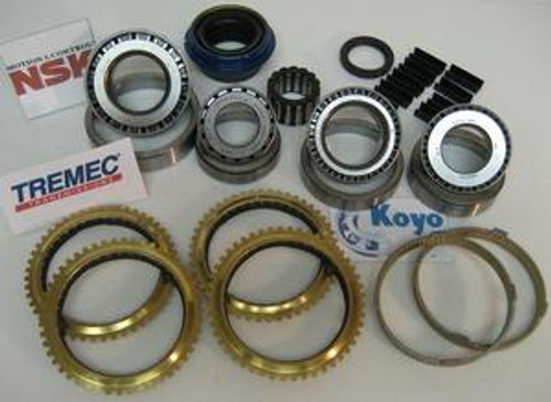 TR3650 TRANSMISSION REBUILD KIT WITH SYNCHRO RINGS fits '05+ 4.6L MUSTANG , BK255AWS , TR3650 TRANSMISSION PARTS , TR3650 REBUILD , gearbox spares, piezas, transmisiones, 