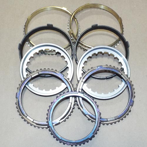 V4500 TRANSMISSION SYNCHRO RINGS KIT COMPLETE 9-PIECE WITH 1-2 INNER & OUTER RINGS FITS '91-'98 GMC & CHEVY , SRK308M , RK4500, NV4500 PARTS, TRANSMISSION PARTS , NV4500 REBUILD , NV4500 SYNCHRO RINGS , GEARBOX SPARES,