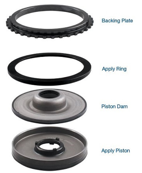 6L80 6L90 TRANSMISSION 4-5-6 CLUTCH APPLY PISTON KIT H.D. BY SONNAX FITS '06+ GM 6-SPEED , S104960AK , 104960-01K ,  6L80 PARTS,  TRANSMISSION PARTS , 6L80 REBUILD , 6L90 PARTS , 6L90 REBUILD , GEARBOX SPARES,