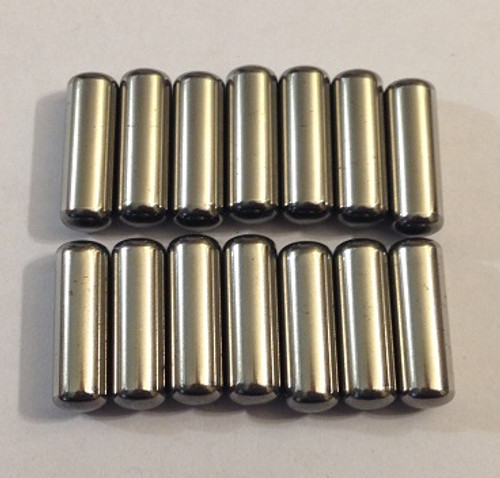 AX5 AX4 J30 G53 L40 L45 L52 T40 T50 T51 TRANSMISSION POCKET BEARING NEEDLES SET OF 14 FITS '73+ JEEP & TOYOTA , 83500574 , 317267K , 317267, 90361-06047, TRANSMISSION PARTS, GEARBOX SPARES, REFACCIONES, PIEZAS, TRANSMISION, 