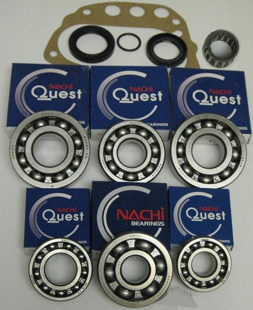 FS5W71E TRANSMISSION REBUILD KIT WITH SYNCHRO RINGS FITS '97 NISSAN HARDBODY 2WD , BK133DWS,  TRANSMISSION PARTS , GEARBOX SPARES, 