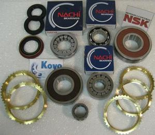 R151 TRANSMISSION REBUILD KIT WITH SYNCHRO RINGS FITS '94-'95 TOYOTA PICKUP 4RUNNER T100 , BK163CWS , R151 TRANSMISSION PARTS , R151 REBUILD , GEARBOX ,