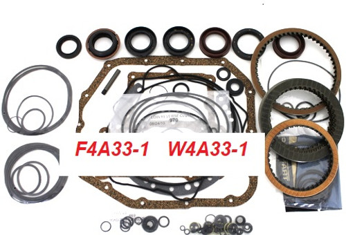 F4A33-1 W4A33-1 TRANSMISSION REBUILD KIT WITH FRICTIONS FITS '91-'99 DODGE MITSUBISHI HYUNDAI EAGLE PLYMOUTH , 42004MF, transmission parts, gearbox spares, piezas, transmisiones, 