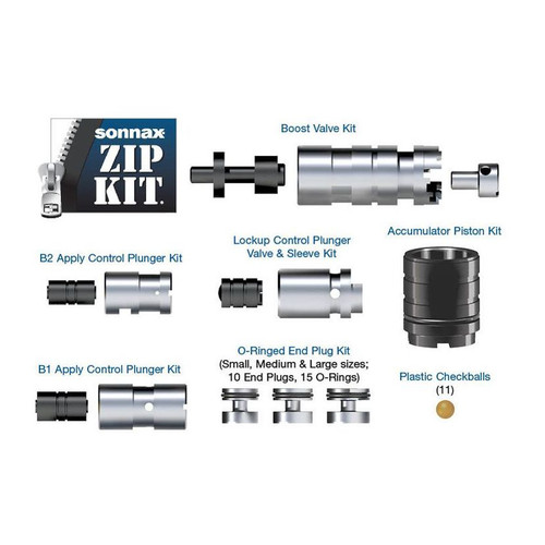 U150E U151E U151F U250E TRANSMISSION VALVE BODY ZIP KIT by SONNAX FITS '02-'13 TOYOTA LEXUS , S27741BZK, parts, gearbox, spares, piezas, transmisiones, 