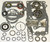 T10 TRANSMISSION REBUILD KIT WITH SYNCHRO RINGS FITS '55-'64 BUICK CHEVY PONTIAC FORD MERCURY DODGE PLYMOUTH , BK166WS , T10 PARTS, T10 REBUILD, TRANSMISSION PARTS, GEARBOX SPARES.
