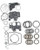 4R70W 4R75W TRANSMISSION  REBUILD KIT WITH ALTO FRICTIONS FITS '04+ , A76004JF , TRANSMISSION PARTS, GEARBOX SPARES, 