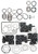 E4OD TRANSMISSION REBUILD KIT WITH PISTON, BORG-WARNER FRICTIONS FITS '96-'97 FORD TRUCKS 36004EBW , E4OD PARTS , E4OD REBUILD, gearbox spares, piezas, transmisiones, 