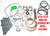 6T70 6T75 TRANSMISSION MASTER REBUILD KIT WITH PISTONS & JATCO ORIGINAL FRICTIONS FITS '07-'12 GM,  gen 1, 124004 , parts, gearbox, spares, piezas, transmisiones, 