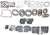 AW55-50SN AW55-51SN RE5F22A AF33-5 TRANSMISSION REBUILD KIT WITH FRICTION CLUTCHES FITS '01+ 89004C AW55-50SN TRANSMISSION PARTS, AW55-51SN TRANSMISSION PARTS