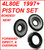 4L80E 4L85E TRANSMISSION PISTON SET OVERRUN, FORWARD, & DIRECT (BONDED) FITS '97+ , 24202092 , 24204957 , 24204961 , 4L80E PARTS, TRANSMISSION PARTS, 4L80E REBUILD , 4L80E PISTONS , 4L85E PARTS, 4L85E REBUILD , 4L85E PISTONS , GEARBOX SPARES, 34809A , 34808A , 34967 ,