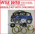 TOYOTA W58 W59 5-SPEED MANUAL TRANSMISSION REBUILD KIT WITH SYNCHRO RINGS FITS '92+ 2.4L PICKUP TACOMA 4-RUNNER BK162BWS, TOYOTA W58 TRANSMISSION PARTS, TOYOTA W59 TRANSMISSION PARTS, W58 REBUILD, W59 REBUILD,