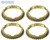 T10 & SUPER T10 TRANSMISSION SYNCHRO RINGS KIT BY RICHMOND GEAR FITS '55-'82 , 1304091002 , T10 PARTS, T10 REBUILD, TRANSMISSION PARTS , GEARBOX SPARES,