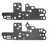 4L30E A4S270R A4S310R TRANSMISSION AUXILIARY VALVE BODY GASKET SET FITS '91-'04 BMW CADILLAC ISUZU HONDA , 24322K, TRANSMISSION PARTS, GEARBOX SPARES, 