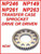 NP246 NP261 NP263 NP149 TRANSFER CASE SPROCKET DRIVE OR DRIVEN FOR 1.25" WIDE CHAIN,  31269 , 401805 , NP246 PARTS, NP246 REBUILD, NP149 PARTS, NP149 REBUILD, NP261 PARTS, NP261 REBUILD, NP263 PARTS, NP263 REBUILD , TRANSFER CASE PARTS , 12547655 , 12474614 , TRANSFER BOX SPARES,