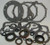 NP205 TRANSFER CASE OVERHAUL KIT: GASKETS SEALS & O-RINGS FITS DODGE '89-'93 W250 W350 5.9L DIESEL TSK205DCD , NP205 TRANSFER CASE PARTS , NP205 REBUILD, NP205 OVERHAUL , TRANSFER BOX SPARES, 
