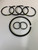ALUMINUM POWERGLIDE TRANSMISSION SEALING RINGS KIT by TRANSTEC FITS '62-'73 , 114175