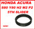 Y80-115 HONDA ACURA S80 Y80 H2 M2 P2 5-SPEED 5TH SLIDER (SYNCHRO SLEEVE) FITS '90+ 320644