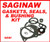 SAGINAW TRANSMISSION GASKETS, SEALS, & BUSHING OVERHAUL KIT FITS 3 & 4-SPEED CARS & TRUCKS ,  SAGINAW PARTS, TRANSMISSION PARTS , SAGINAW OVERHAUL , SAGINAW REBUILD , SAGINAW PARTS , piezas de transmisión , GEARBOX SPARES,