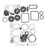 4L30E TRANSMISSION GASKETS, RINGS, & SEALS OVERHAUL KIT BY TRANSTEC FITS '90+ BMW ISUZU HONDA ACURA CADILLAC 24002EF A4S310R , 4L30E TRANSMISSION PARTS , A4S310R TRANSMISSION PARTS , 4L30E OVERHAUL , A4S310R OVERHAUL