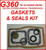 GSK-261 G360 TRANSMISSION OVERHAUL KIT GASKETS & SEALS OVERHAUL KIT FITS '89-'93 DODGE DIESEL G360 TRANSMISSION PARTS , G360 REBUILD , G360 OVERHAUL, GEARBOX SPARES, 