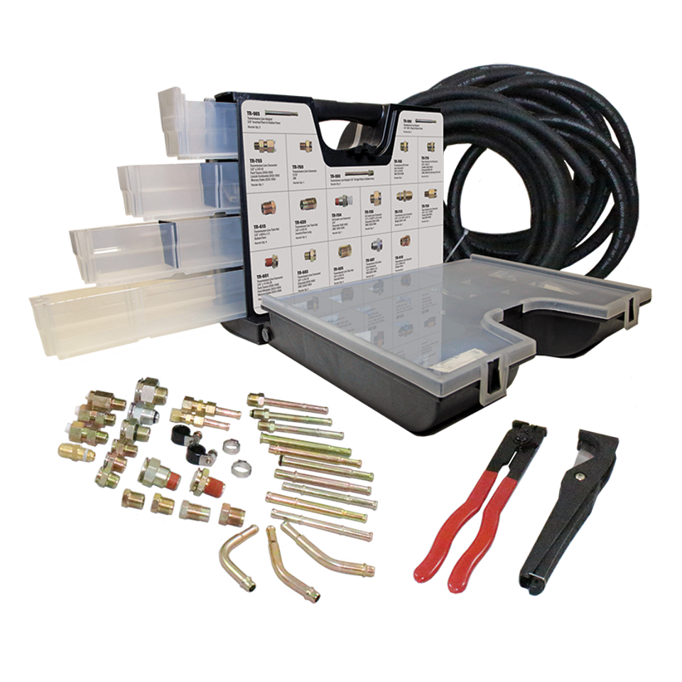 TRANSMISSION OIL COOLER LINE REPAIR KIT FOR 5/16" & 3/8" LINES WITH