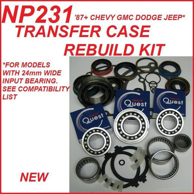 Np231 Transfer Case Rebuild Kit Fits 88 01 Dodge Amp 87