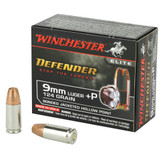 Winchester Ammunition Defender 9mm Luger 124gr Jacketed Hollow Point (JHP)