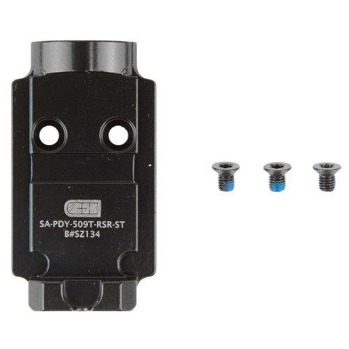 C&H PRECISION, PRODIGY, BLACK, MFR P/N: AOS-509T-RSR-ST