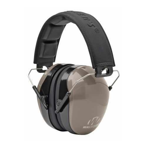 WALKER'S, PASSIVE, EARMUFF, FLAT DARK EARTH, PLASTIC, MFR P/N: GWP-DCPM-FDE