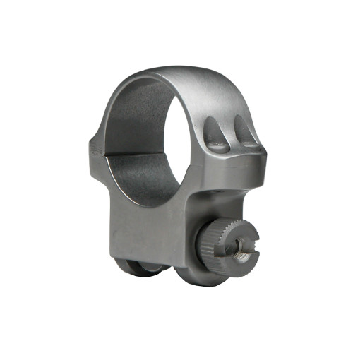 RUGER, STANDARD, RING, 30MM MEDIUM, SOLD INDIVIDUALLY, SILVER, MATTE, MFR P/N 90318