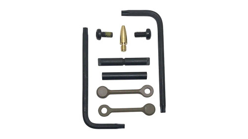 KNS PRECISION, AR15/M16 GEN G MOD 2 NON-ROTATE TRIGGER/HAMMER PINS .1550 DIAMETER, 4140 STEEL, 45-48 RC-DARK EARTH, MFR P/N: NRTHP Gen G Mod2-DE