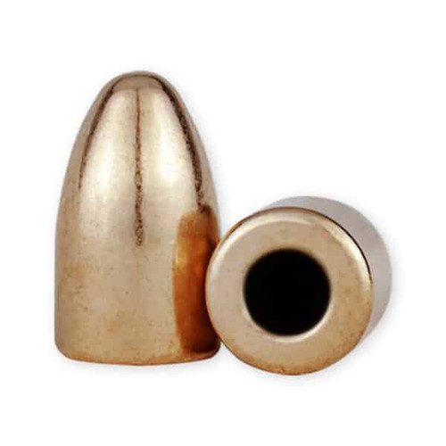 BERRY'S BULLETS, 9MM (.356) 124GR HOLLOW BASE ROUND NOSE THICK PLATE, BOX (1000), MFR P/N: 29325