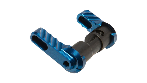 BATTLE ARMS DEVELOPMENT, BAD-ASS-LITE LIGHTWEIGHT AMBIDEXTROUS SAFETY SELECTOR REVERSIBLE 90/60, MFR P/N: BAD-ASS-LITE-BLUE