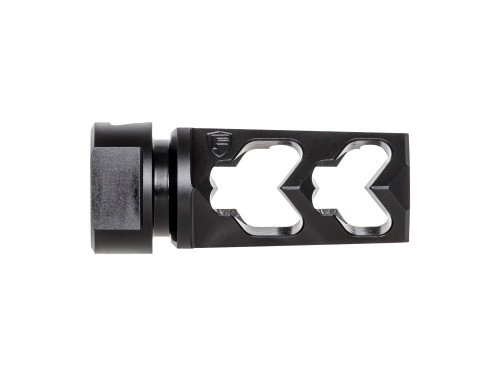 Fortis Manufacturing Inc. 5.56 NATO 1/2-28 Muzzle Brake Black Nitride