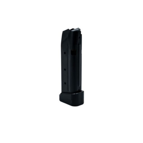 SHIELD ARMS, S15 +2 Pre-Installed Mag Extension - Nitrocarb, Black, 9mm, +2 Rds (17 Total)