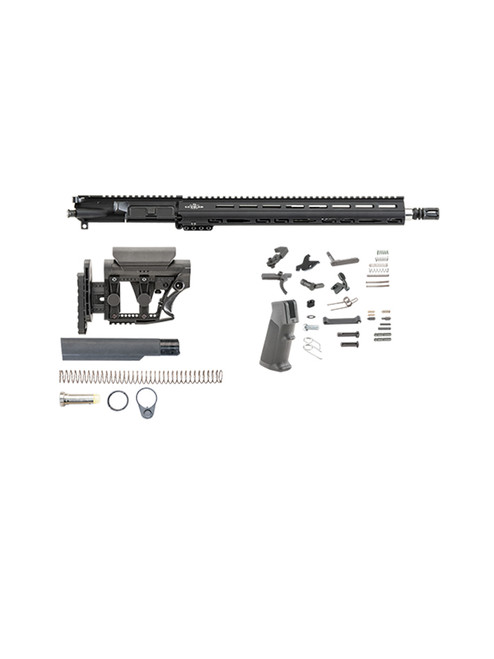 LUTH-AR Light Weight 1-7 16" Rifle Kit AR-15, Collapsible Stock, M-Lok